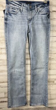Silver Elyse Slim Bootcut Jeans Waist Sz 2 Waist 28 inches #rodeo # festival